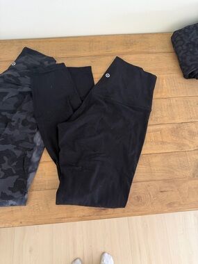 lululemon athletica Black High-Rise Leggings